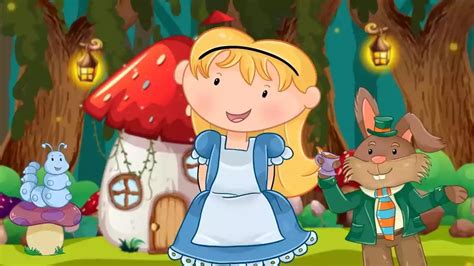 Alice in the Wonderland Short Story in English - Storybook