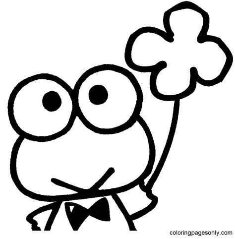 Keroppi En St Patricks Day Coloring Pages Keroppi Coloring Pages | Porn Sex Picture