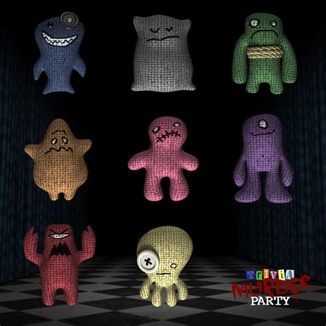 Wanted: Jackbox Trivia Murder Party doll patterns : r/Amigurumi