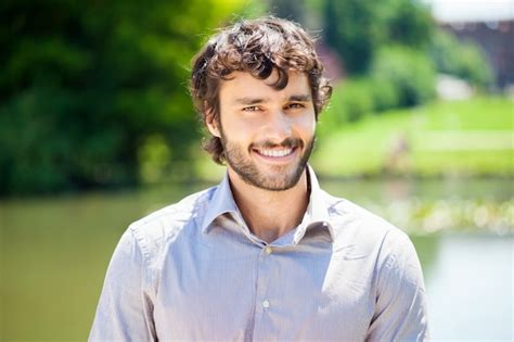 Premium Photo | Outdoor portrait of an handsome young man