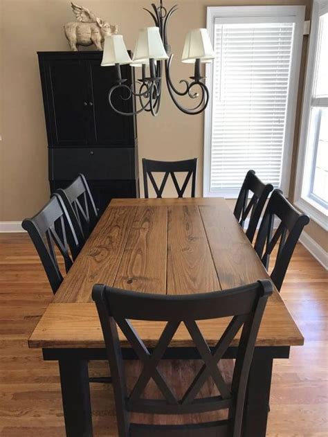 3 Cozy Farmhouse Dining Room Ideas | Wood dining room, Farmhouse dining ...