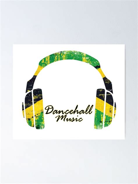 "Dancehall Music" Poster for Sale by djchalice | Redbubble