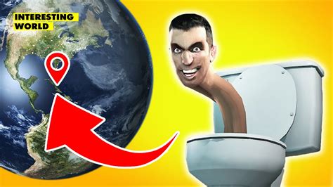 OMG 😱 The Real Skibidi Toilet in Reality 🌏 google maps / google earth - YouTube