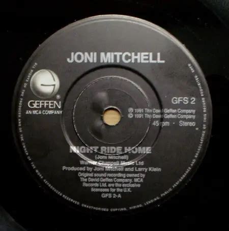 Joni Mitchell Night ride home (Vinyl Records, LP, CD) on CDandLP