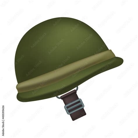 Military Helmet Emoji Icon Illustration Sign. War Protection Soldier Vector Symbol Emoticon ...