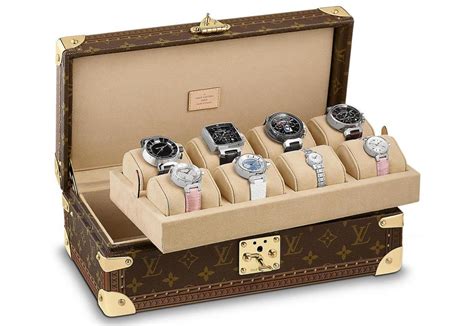 Stash your favorite timepieces in Louis Vuitton’s sleek 8 Watch case