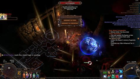 We ripped Zana's Vaal temple map, but its okay because we have Einhar. : pathofexile