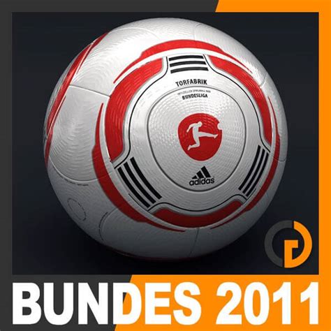 2010 2011 Bundesliga Match Ball - 3D Model by CGShape