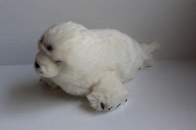 Seal stuffed animal, Harp Seal plush toy, Wild Republic seal, white plush seal | eBay