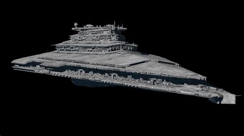 3D star destroyer order model - TurboSquid 1189955