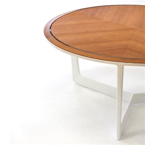 Round Low Coffee Table | Gosling Ltd - Luxury Bespoke Furniture London
