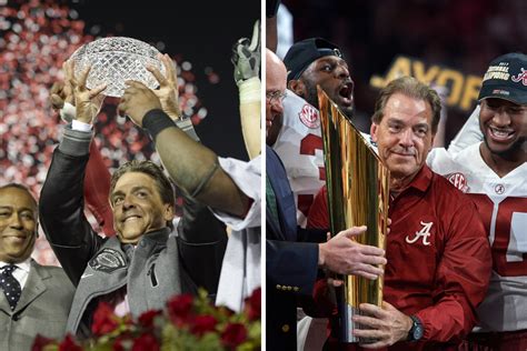 Ranking Nick Saban's 7 National Championship Teams From Worst to Best - FanBuzz