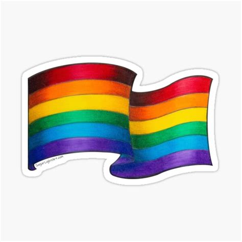 "Pride Flag" Sticker for Sale by sugarlightart | Redbubble