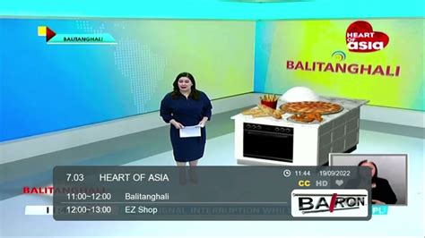 GTV/HOA/I Heart Movies - Balitanghali snippet airing [19-SEPT-2022] - YouTube