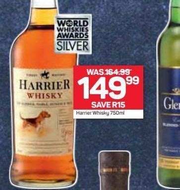 Harrier whiskey offer at Pick n Pay Hypermarket