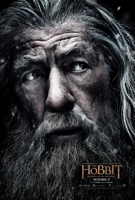 New The Hobbit: The Battle of Five Armies Gandalf Poster Released