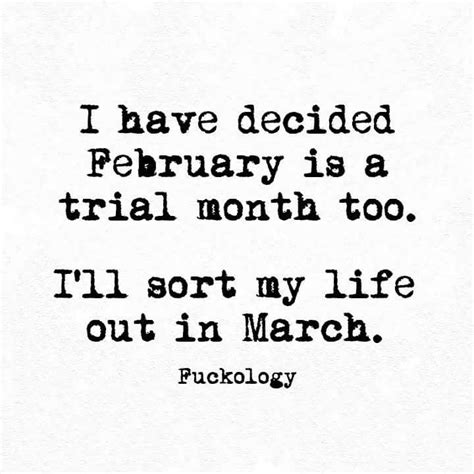 Month Of February Funny Quotes - ShortQuotes.cc