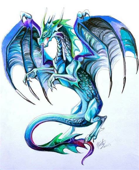 Rainbow dragon Dragon Tattoo Drawing, Dragons Tattoo, Guy Drawing ...