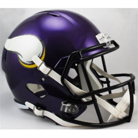 Riddell NFL Minnesota Vikings Satin Purple Replica Speed Full Size ...