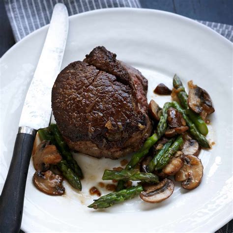 Medallions of Beef with Mushrooms Recipe - Marcia Kiesel