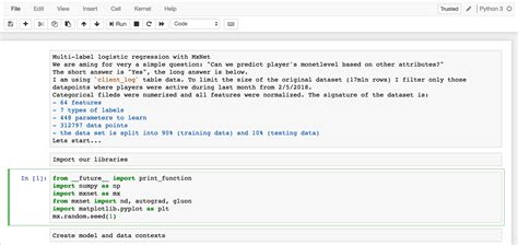 capa En lo que respecta a las personas Interminable jupyter notebook ...