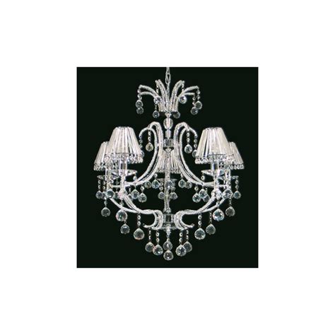 Impex Lighting CF06691/05/CH Perpignan 5 Light Chrome & Crystal Chandelier - Lighting from The ...
