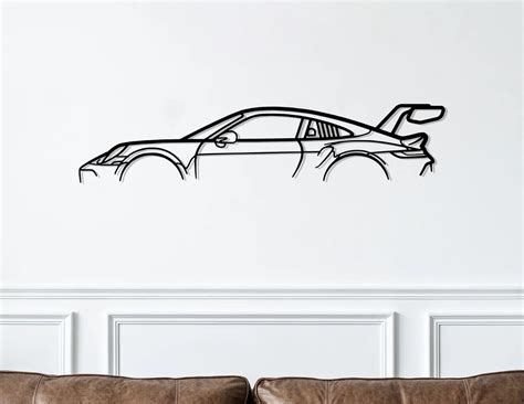 Wall Art 911 GT3 rs by Gabouque223 | Download free STL model | Printables.com