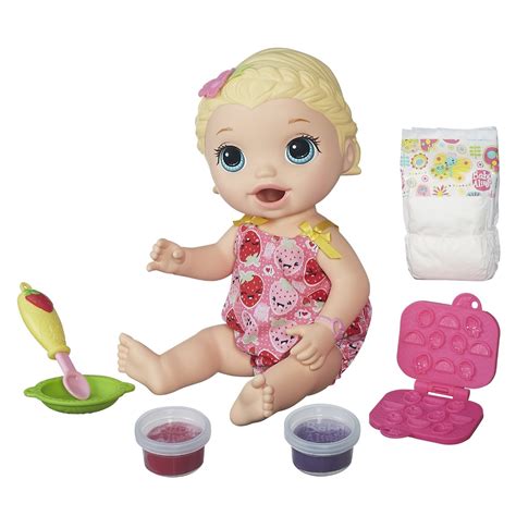 Baby Alive Super Snacks Snackin’ Lily Blonde Doll – Gift To Gadget