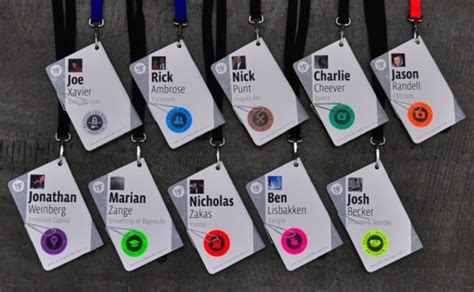 5 brands that designed interesting event name badges | The Green Room – A Zoho Backstage Publication