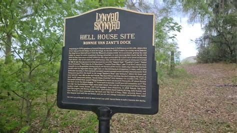 Lynyrd Skynyrd Hell House site and fishing dock - YouTube