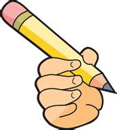 Kids Hand Writing Clip Art - Free Clipart Images - ClipArt Best - ClipArt Best