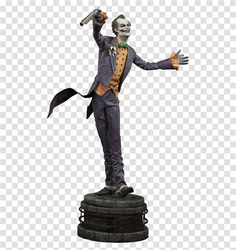 Batman Joker Photos Arkham Knight Joker Costume, Performer, Person, Sleeve Transparent Png ...