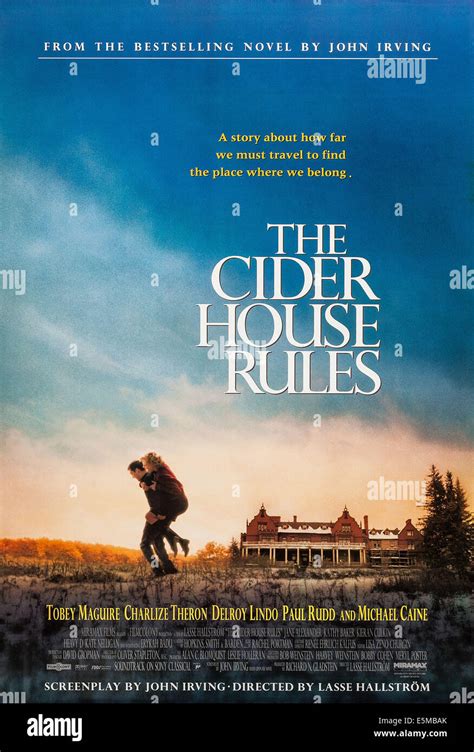 THE CIDER HOUSE RULES, US poster art, from left: Tobey Maguire ...