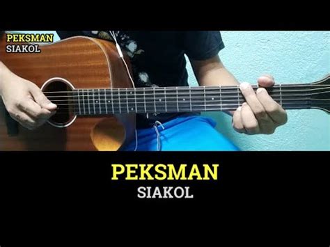 Peksman - Siakol | Guitar Chords with Lyrics | Guitar Tutorial - YouTube