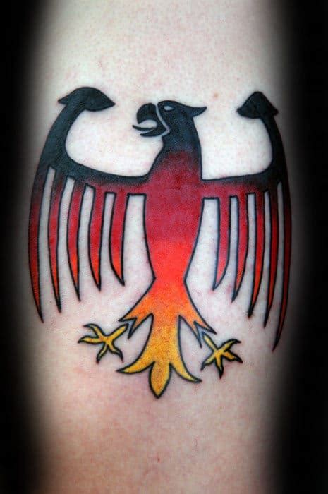 50 German Eagle Tattoo Designs For Men - Germany Ink Ideas