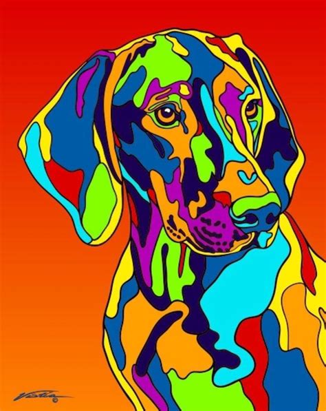 Pin by Belinda on Art - Artful Animals ️ | Pop art animals, Pop art pet portraits, Dog pop art