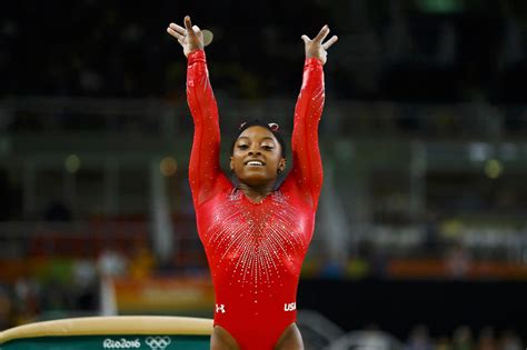 Simone Biles Wins Olympic Gold in Vault in First for U.S.