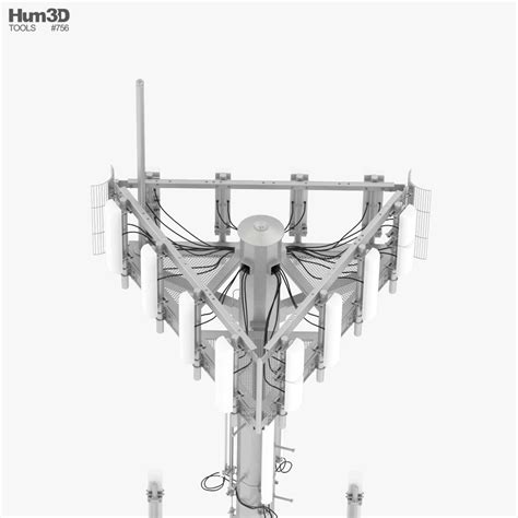 Cell Tower 3D model - Architecture on Hum3D