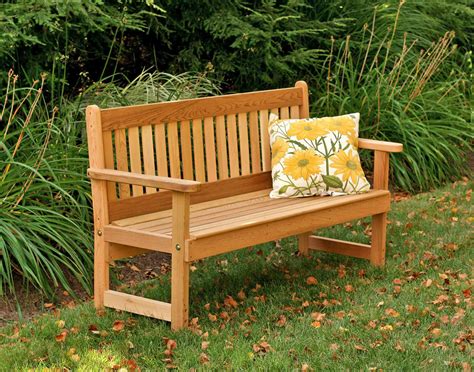 25 DIY Garden Bench Ideas - Free Plans for Outdoor Benches: cedar ...