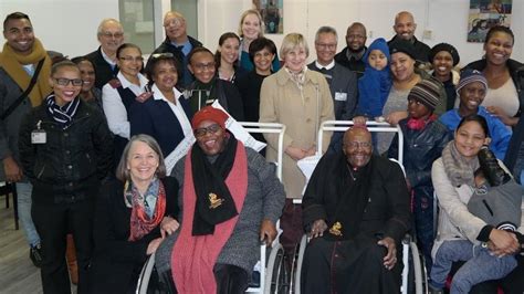 Desmond Tutu and wife Leah celebrate wedding anniversary at children's hospital