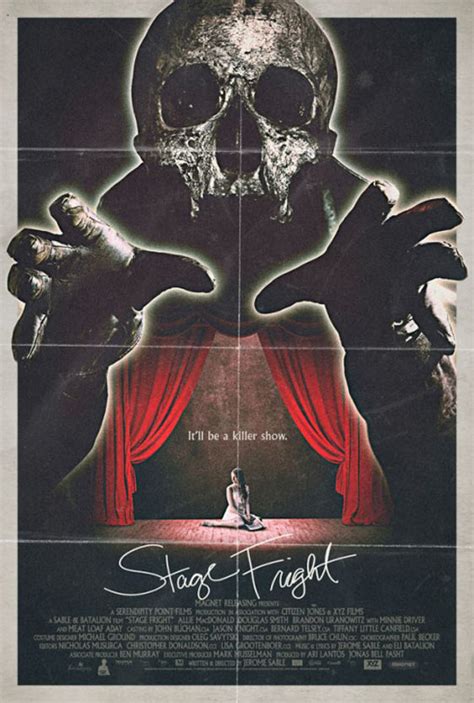 Stage Fright (2014) Poster #1 - Trailer Addict