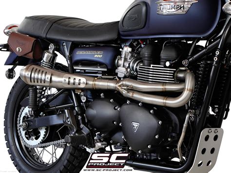 Conic Full System Exhaust by SC-Project Triumph / Scrambler / 2012 (T10-C21A)