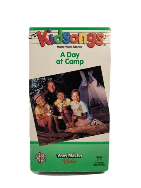 KIDSONGS A DAY at Camp VHS 1990 View Master Video Warner Bros. Records £7.93 - PicClick UK