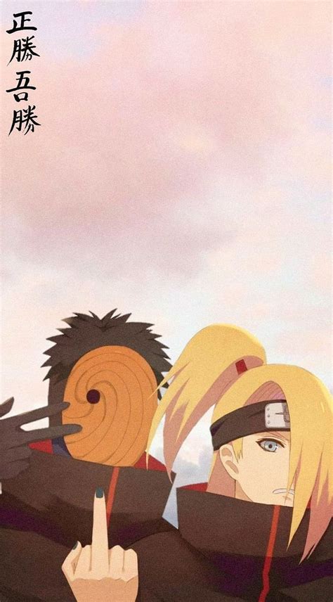 Deidara y Tobi, animes, naruto, HD phone wallpaper | Peakpx