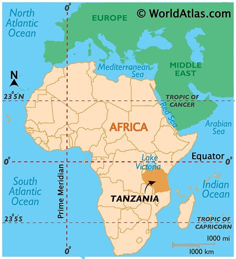 Tanzania Maps & Facts - World Atlas