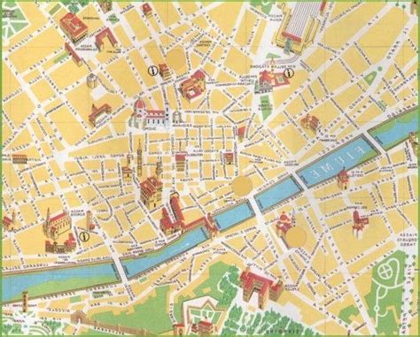 ️Maps and detailed plans of Florence