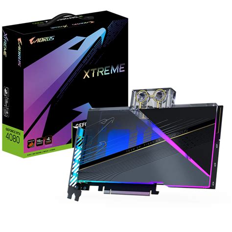 AORUS GeForce RTX™ 4080 16GB XTREME WATERFORCE WB｜AORUS - GIGABYTE Perú