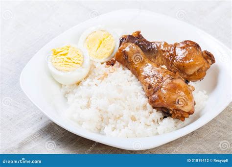 Chicken Adobo With Eggs Stock Photography - Image: 31819412