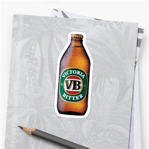 "VB Beer Bottle" Stickers by beeweecee | Redbubble