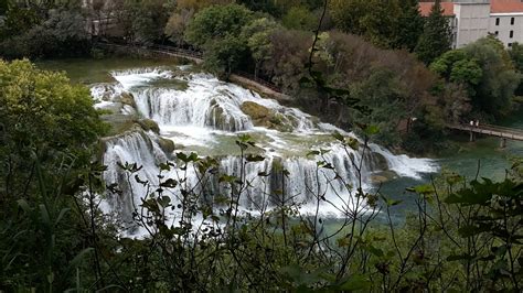 Free picture: river, water, waterfall, landscape, stream, hill